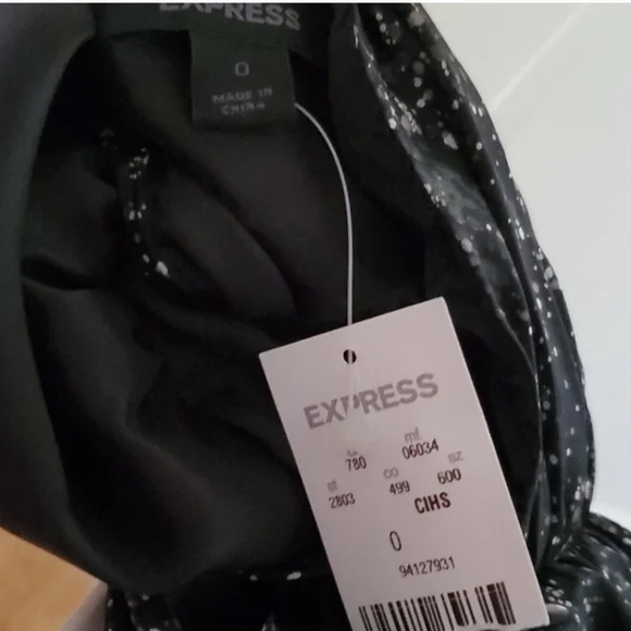 Express Silk Cocktail Dress - Picture 8 of 8